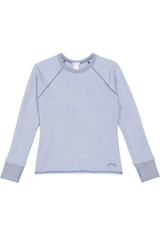 La Maglia Termica Chalet - Blu Denim