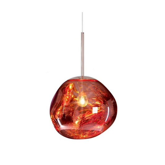 Organic Globe Pendant Light | Soft Lighting for Kitchen Island Decor 0