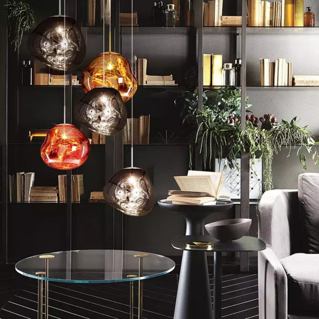 Organic Globe Pendant Light | Soft Lighting for Kitchen Island Decor 8