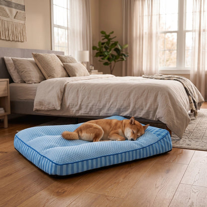 Orthopedic Dog Bed | Large Cooling Bed with Supportive Raised Edges 8