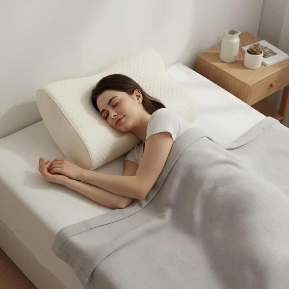 Orthopedic Memory Foam Pillow | Best Pillow for Neck Pain and Side Sleepers 1