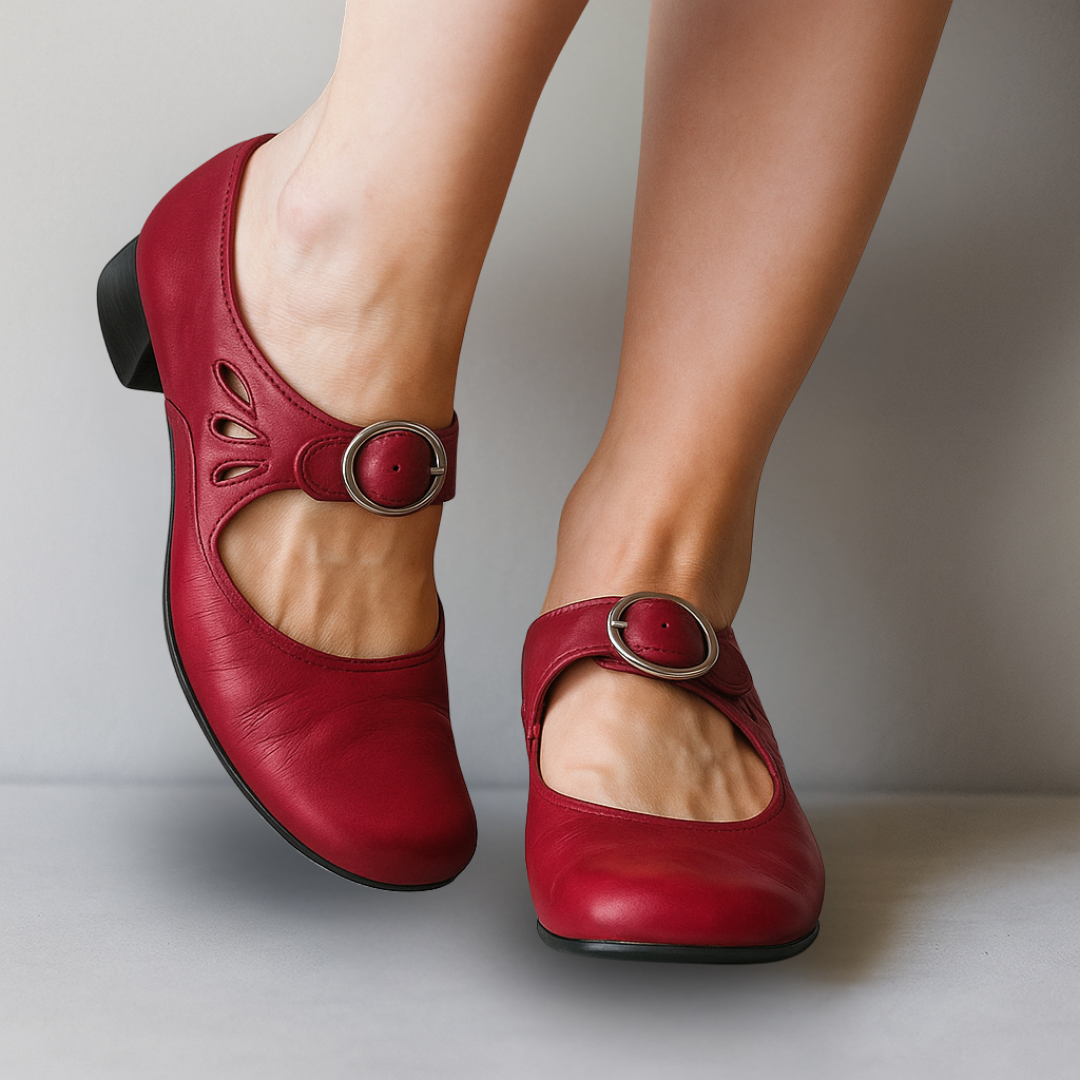 Orthopedic Sandals for Women | Adjustable Vegan Leather Footwear 3