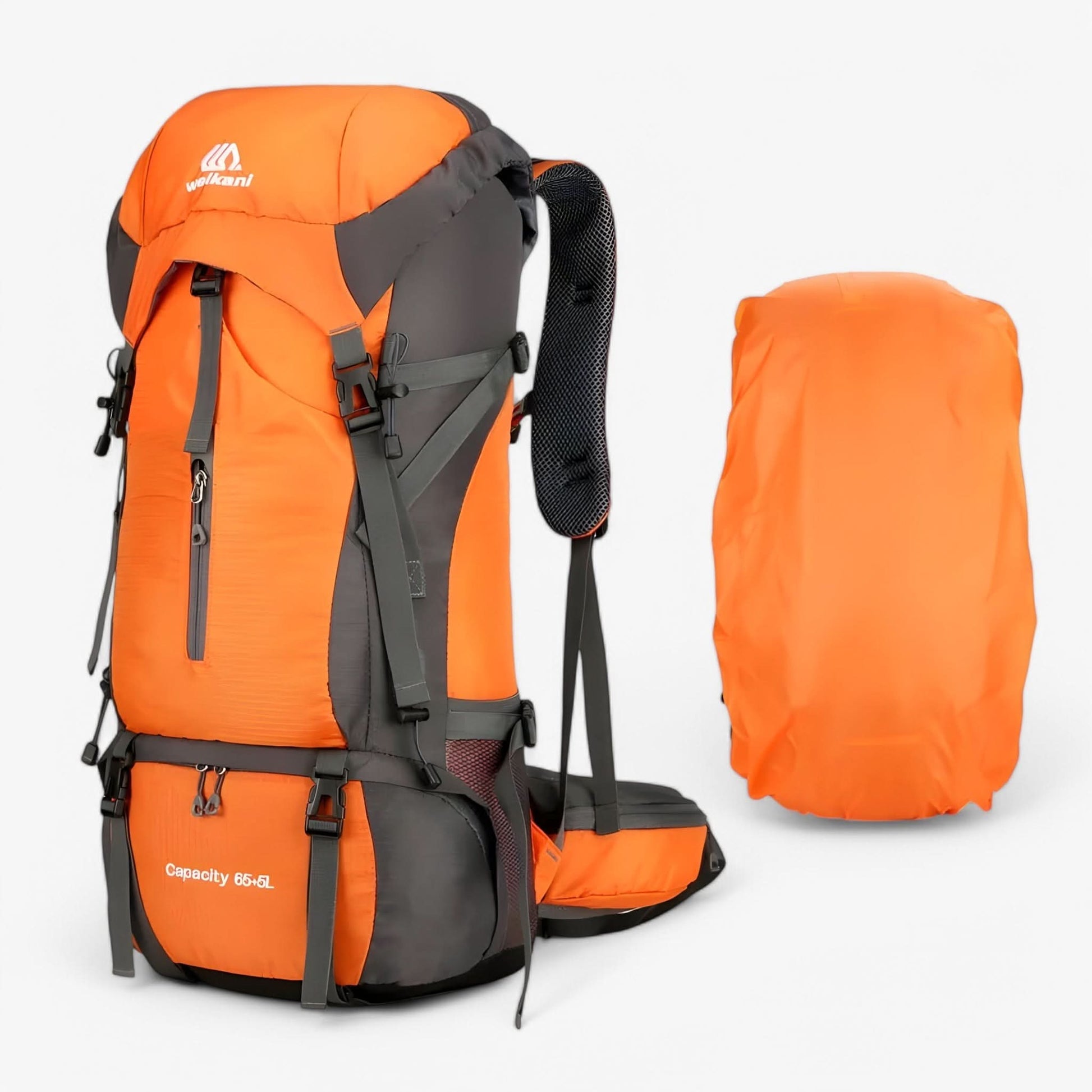 OutdoorPro | 70L Hiking Backpack with Water-Resistant Cover | Spacious Design for Comfort and Organization 5
