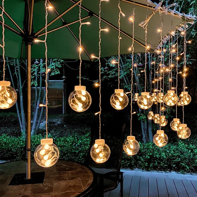 Outdoor Fairy Lights | Waterproof LED Twinkly String Lights for Garden Decor 1