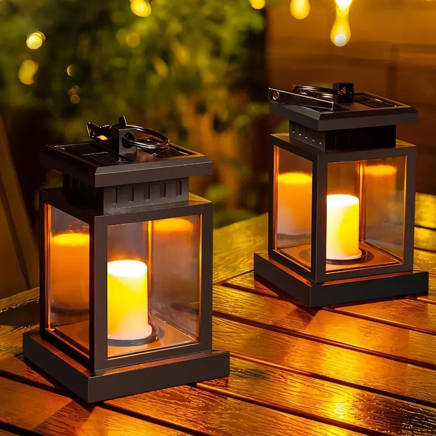 Outdoor Garden Lantern | Weather-Resistant Hanging Light for Patios 0