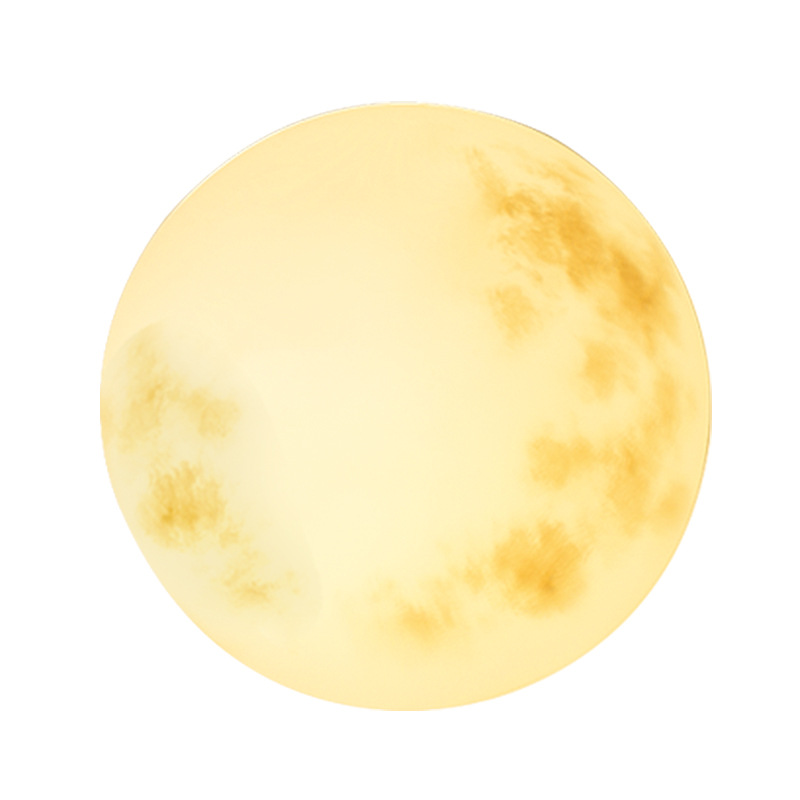 Outdoor Hanging Lamp | Weatherproof Moon-Shaped LED Light Fixture 5