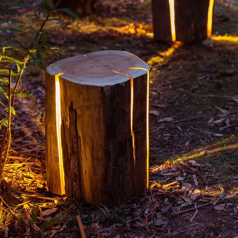 Outdoor Lamp | Imitation Tree Stump Design with 50,000-Hour Lifespan 0