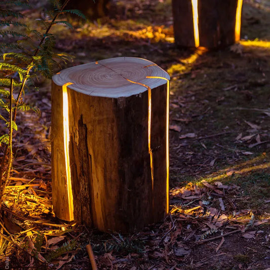 Outdoor Lamp | Imitation Tree Stump Design with 50,000-Hour Lifespan 0