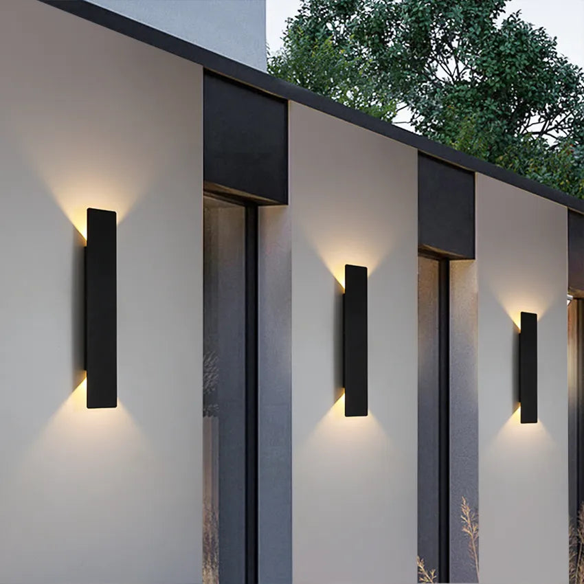 Outdoor Wall Lamp | Waterproof Aluminum Exterior Wall Lights for Garden and Patio 0