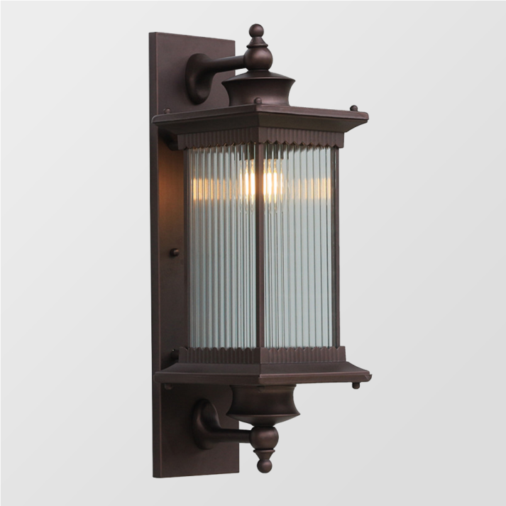 Outdoor Wall Lantern | Vintage Rectangular Design for Gardens 5