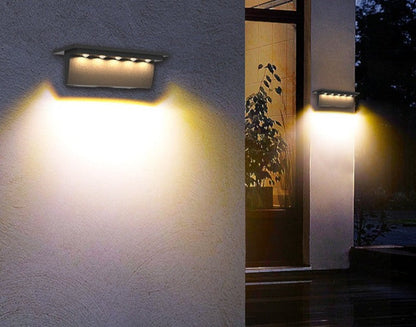 Outdoor Wall Lights | Weather-Resistant Solar-Powered LED for Patios 0
