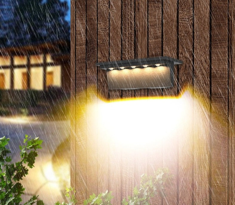Outdoor Wall Lights | Weather-Resistant Solar-Powered LED for Patios 3