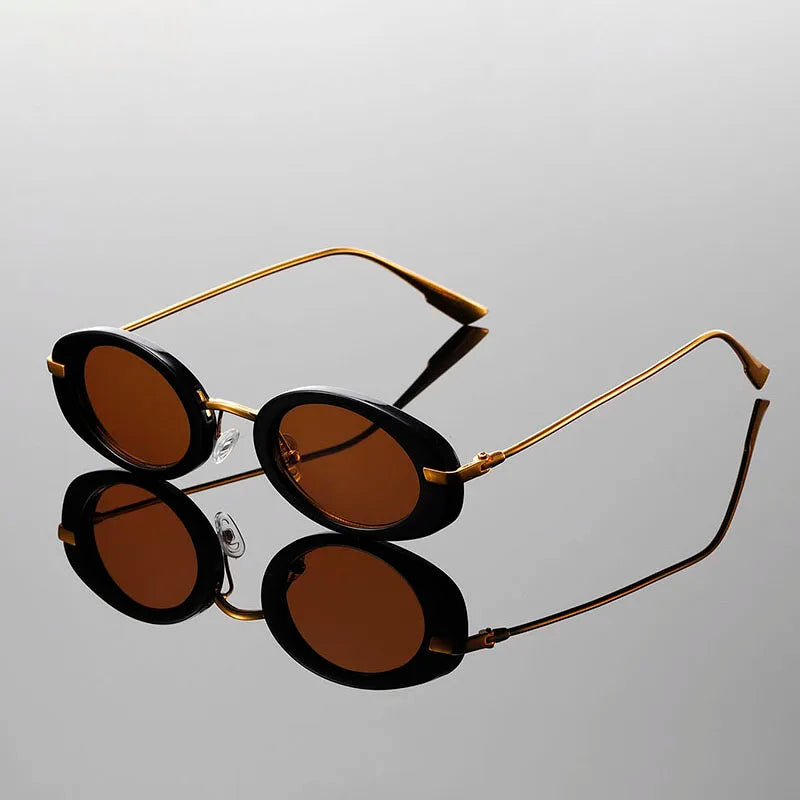 Oval Vintage Sunglasses | Polarized Lenses with Timeless Retro Design 2