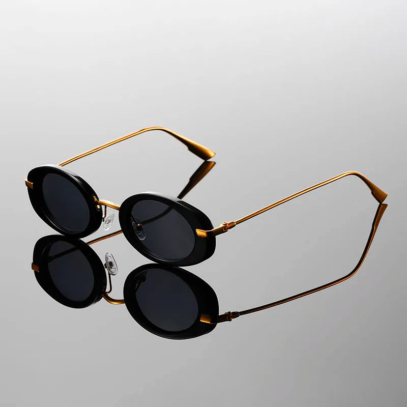 Oval Vintage Sunglasses | Polarized Lenses with Timeless Retro Design 5