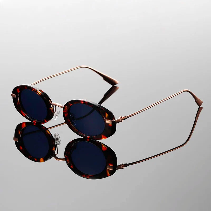 Oval Vintage Sunglasses | Polarized Lenses with Timeless Retro Design 6