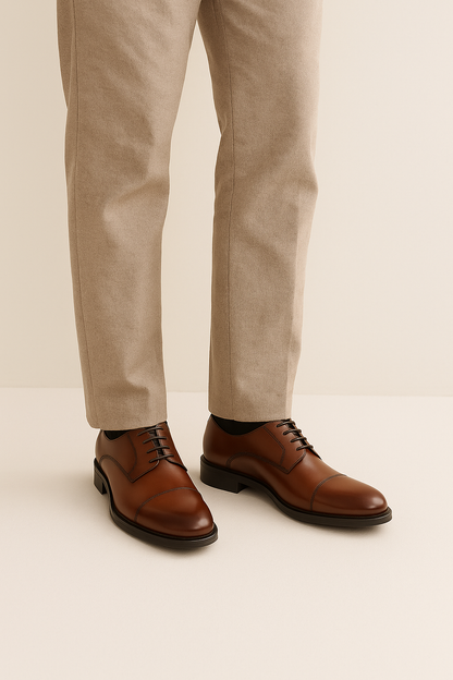 Oxford Dress Shoes | Classic Faux Leather with Elegant Design 2