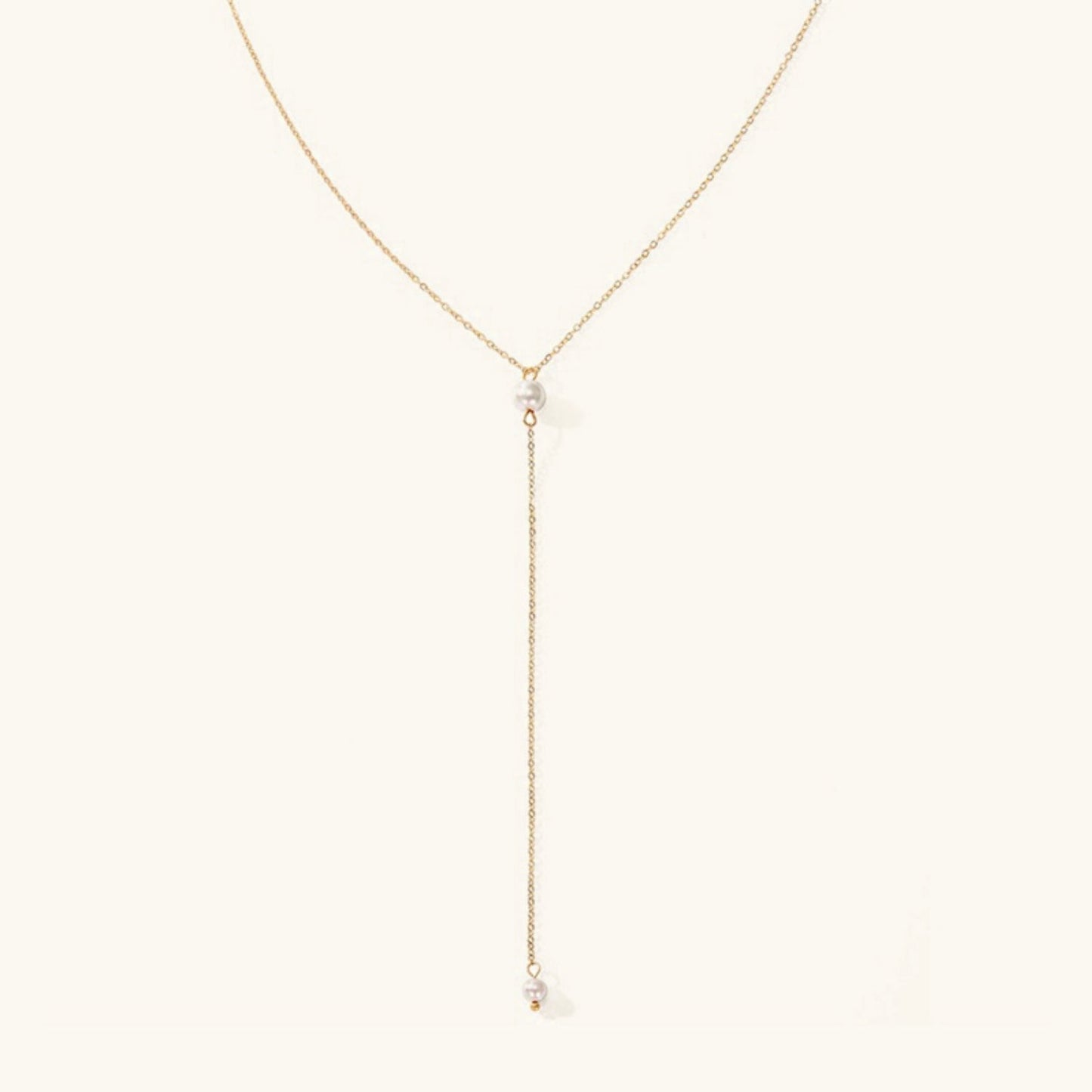 Pearl Tassel Necklace | Ethically Sourced Freshwater Pearls with Gold Plating 0