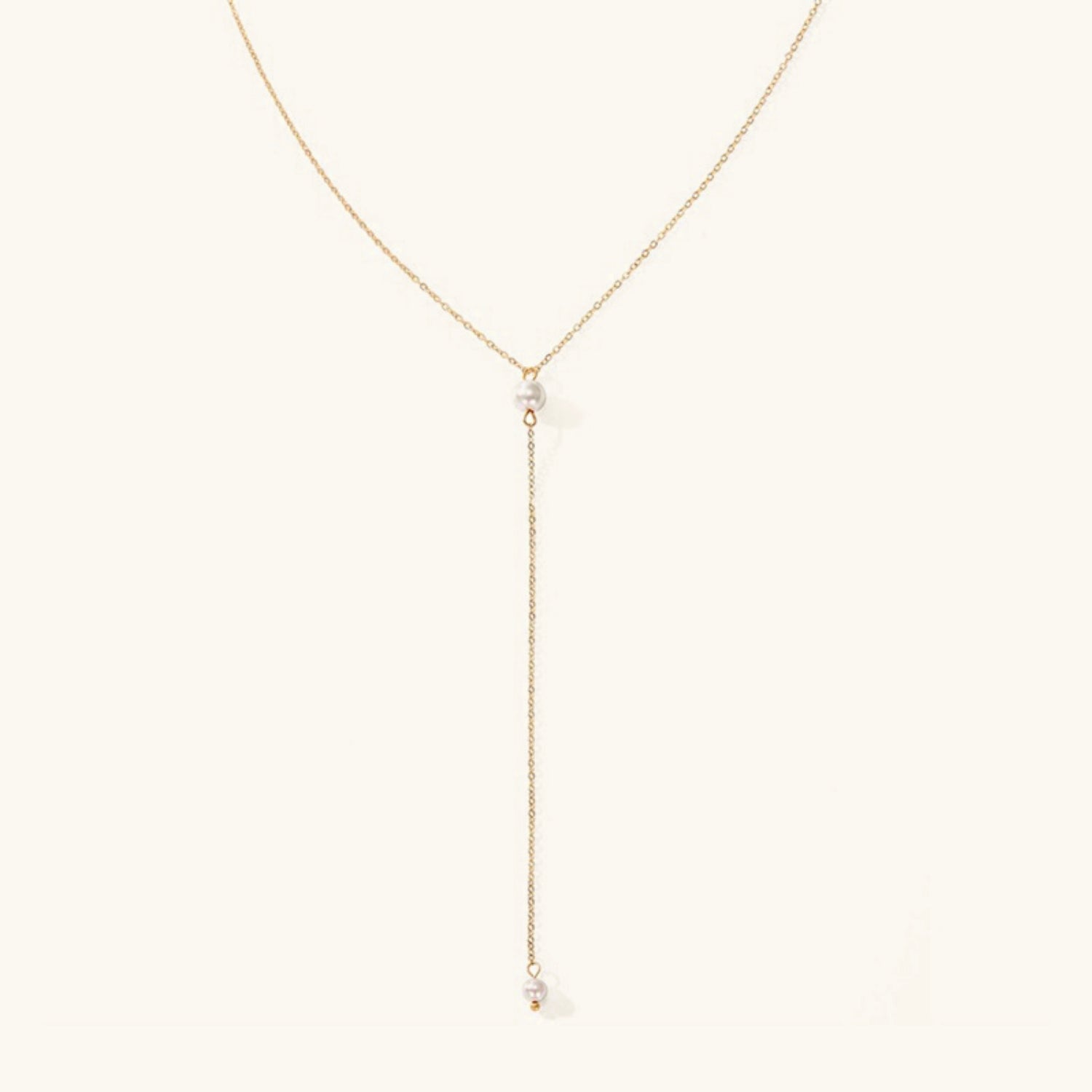 Pearl Tassel Necklace | Ethically Sourced Freshwater Pearls with Gold Plating 0