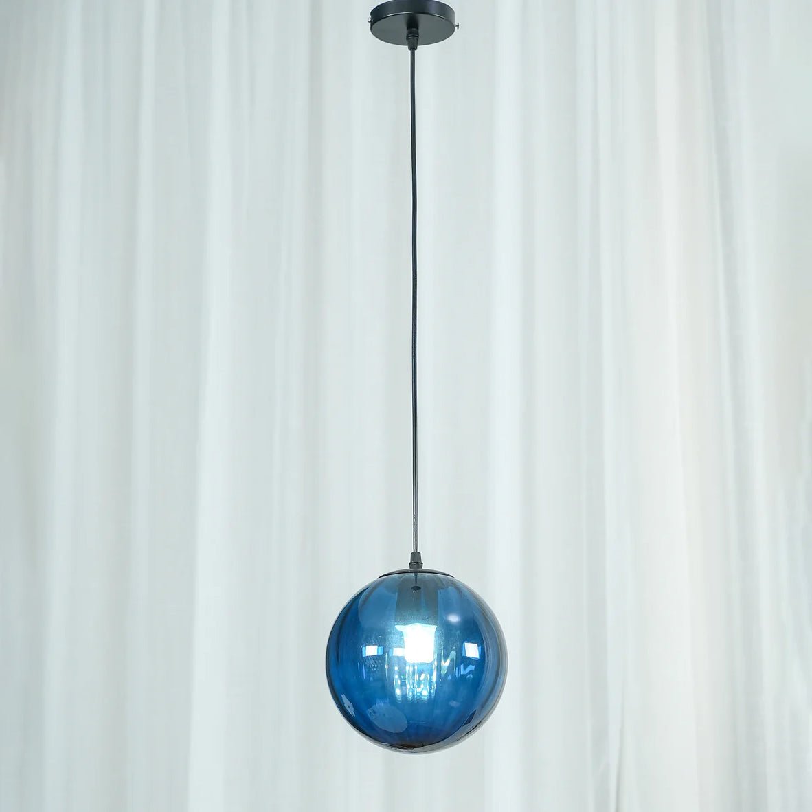 Pendant Light | Exquisite Mouth-Blown Glass with Adjustable Height 6