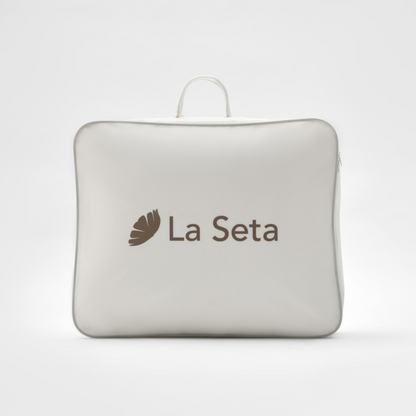 Piumone per tutte le stagioni con imbottitura in seta e rivestimento in seta