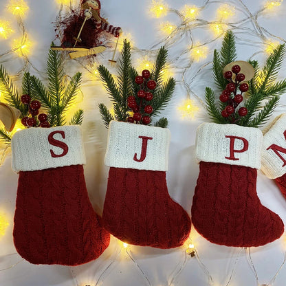 Personalized Christmas Stocking | Custom Name Embroidery for Unique Holiday Decor 2