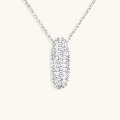 Personalized Initial Necklace | 18k Gold Plated with Diamond Simulant 13