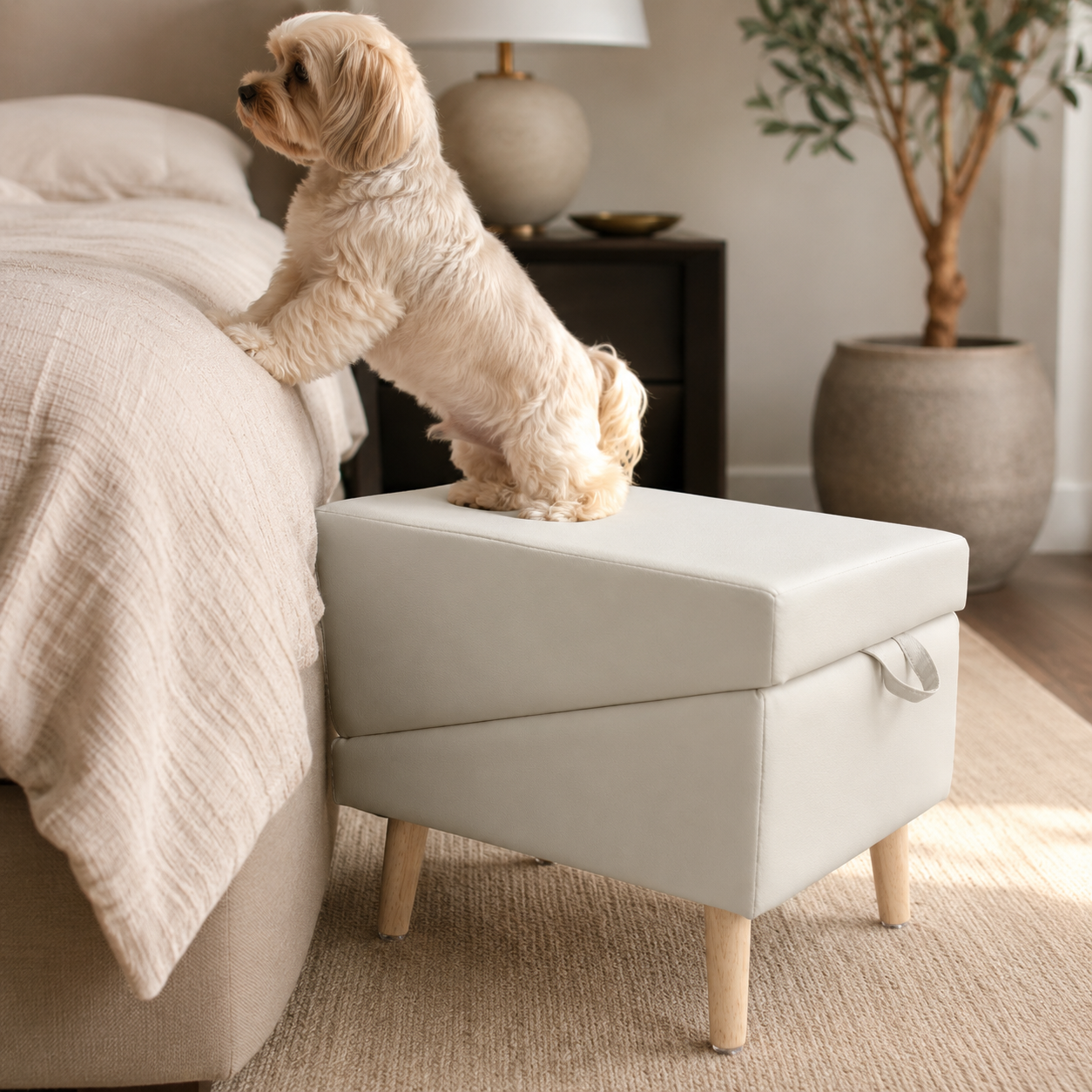 Pet Steps | 2-in-1 Dog Ramp & Stairs with Non-Slip Surface | Foldable Design for Easy Storage and Enhanced Mobility 4