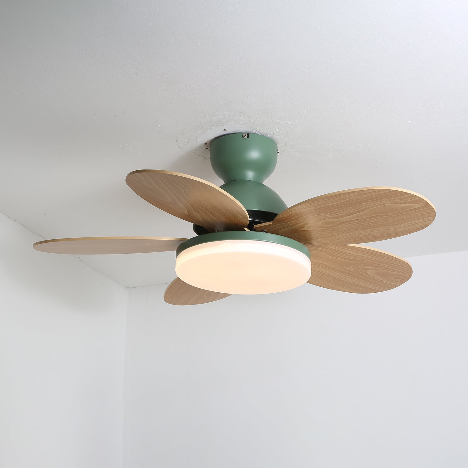 Petalo Ceiling Fan Light | Elegant Flower Petal Design with LED Lighting 12
