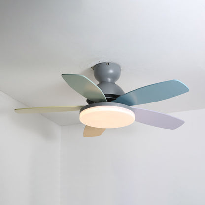 Petalo Ceiling Fan Light | Elegant Flower Petal Design with LED Lighting 6