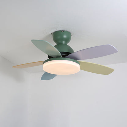 Petalo Ceiling Fan Light | Elegant Flower Petal Design with LED Lighting 7