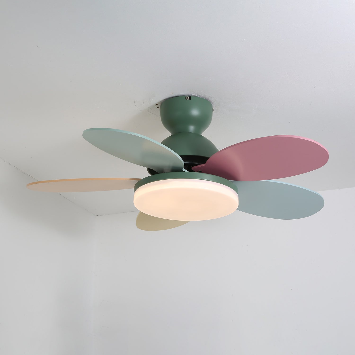 Petalo Ceiling Fan Light | Elegant Flower Petal Design with LED Lighting 9