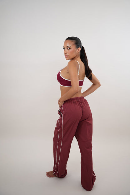I Accept Change with Grace Red Versatile Relaxed Fit Pant