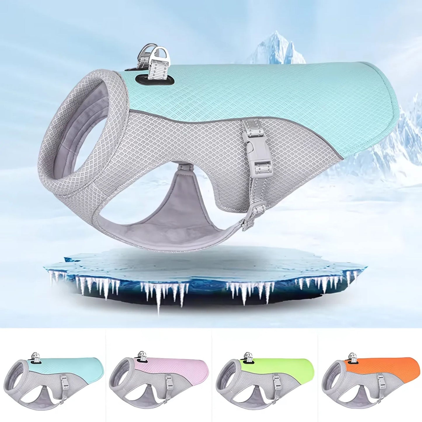 Breathable Dog Cooling Vest Harness