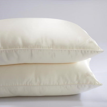 Almohada de seda con funda de seda