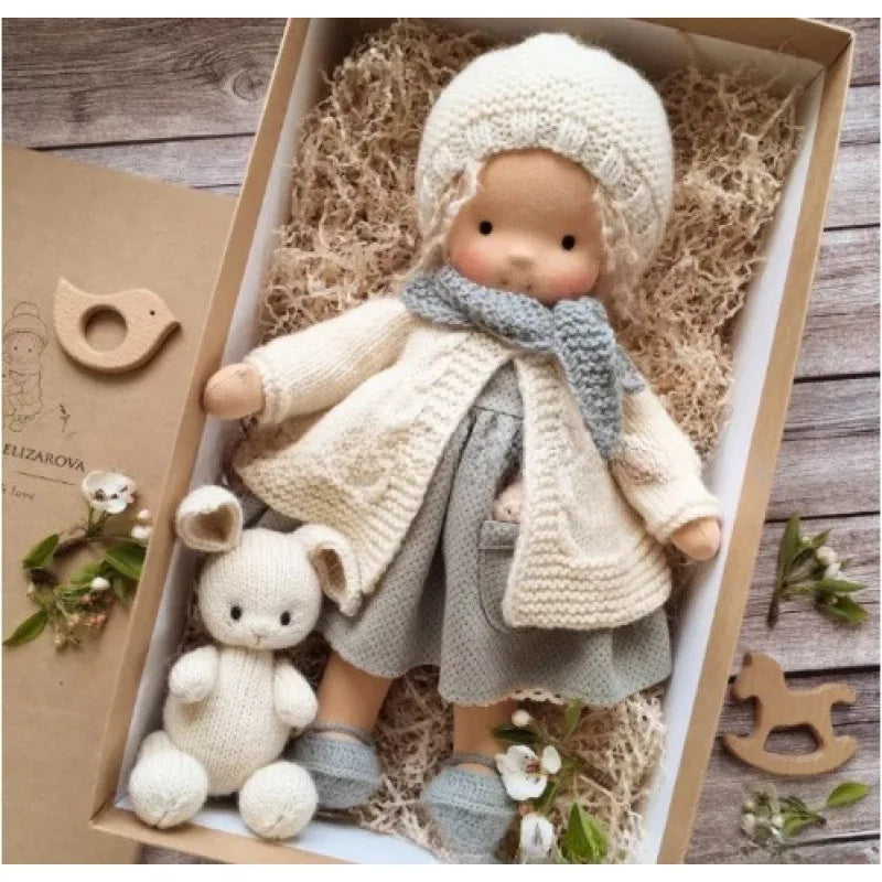 Plush Doll | Handcrafted Soft Cotton Toy for Imaginative Play 10