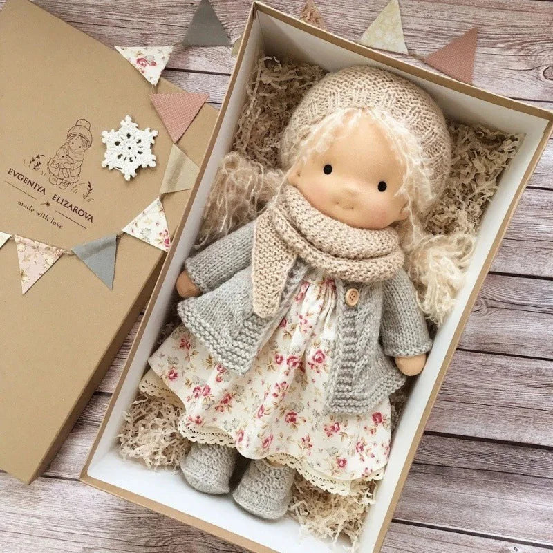 Plush Doll | Handcrafted Soft Cotton Toy for Imaginative Play 15