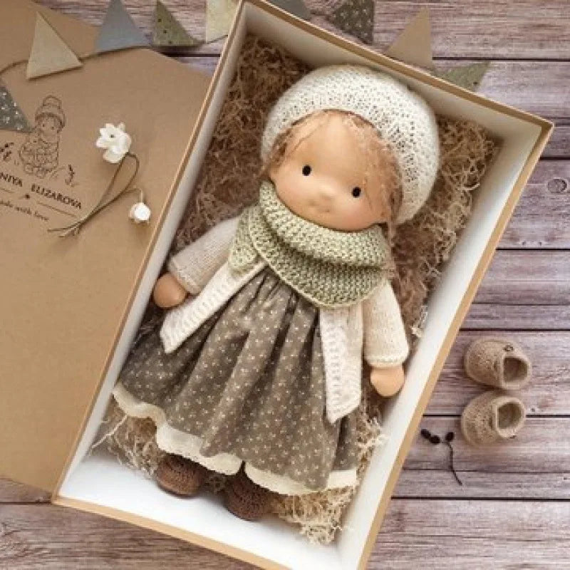 Plush Doll | Handcrafted Soft Cotton Toy for Imaginative Play 16
