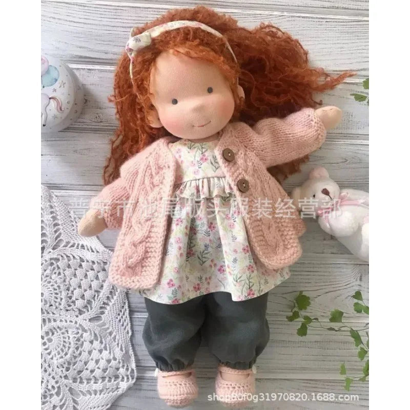 Plush Doll | Handcrafted Soft Cotton Toy for Imaginative Play 17