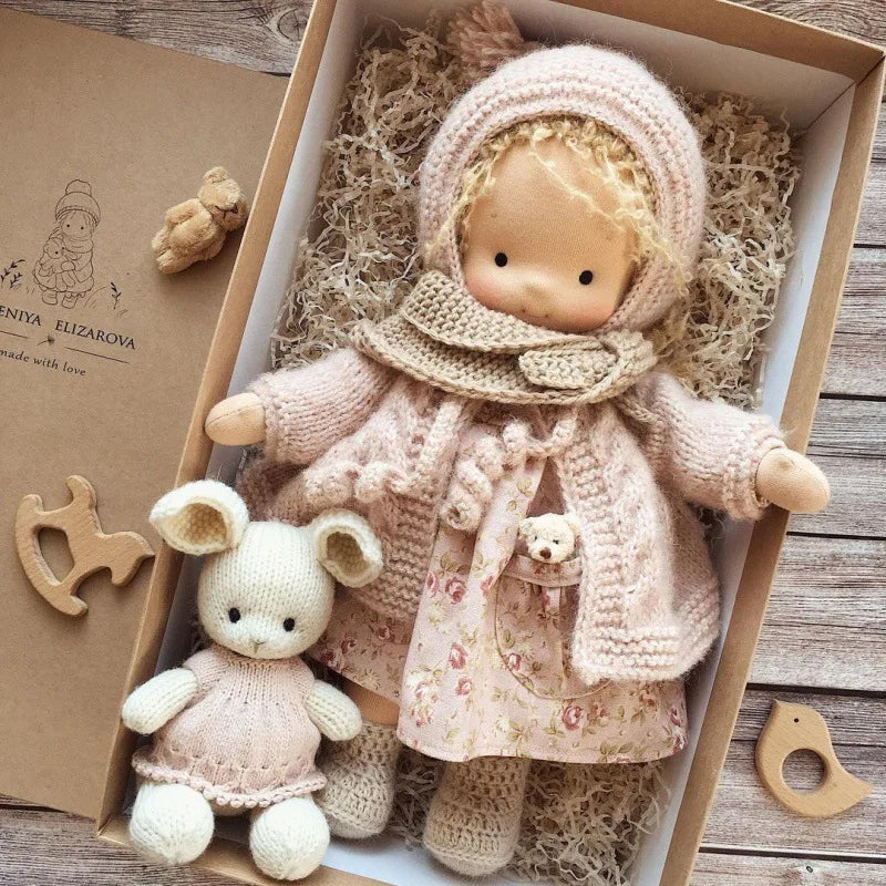 Plush Doll | Handcrafted Soft Cotton Toy for Imaginative Play 18
