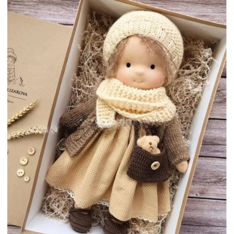 Plush Doll | Handcrafted Soft Cotton Toy for Imaginative Play 21