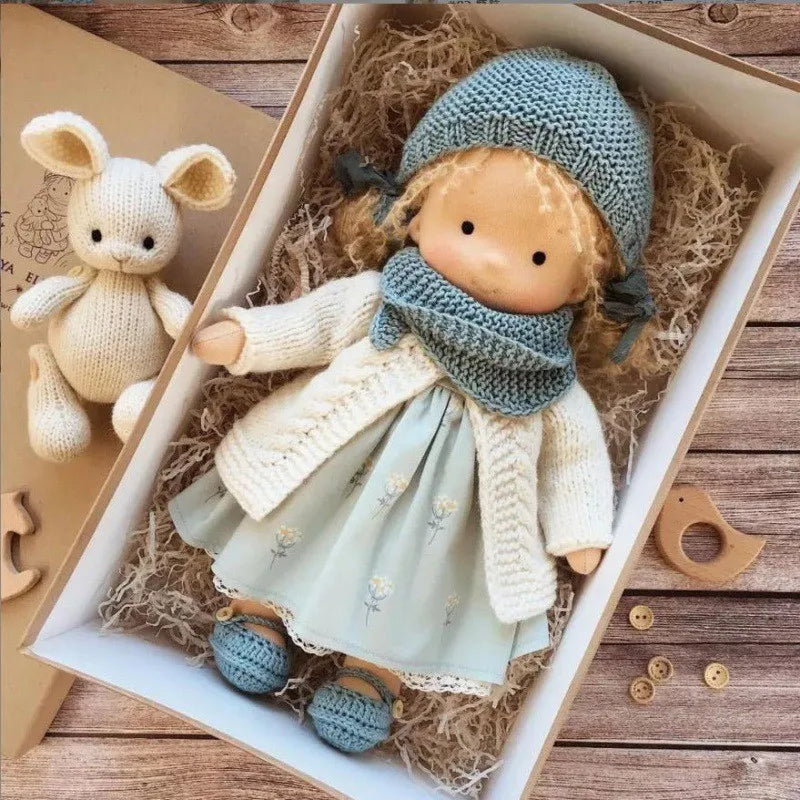 Plush Doll | Handcrafted Soft Cotton Toy for Imaginative Play 30
