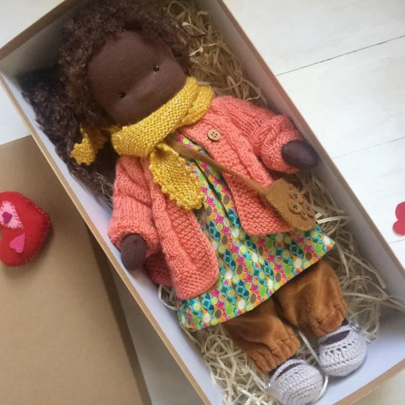 Plush Doll | Handcrafted Soft Cotton Toy for Imaginative Play 34