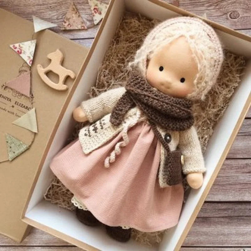 Plush Doll | Handcrafted Soft Cotton Toy for Imaginative Play 35