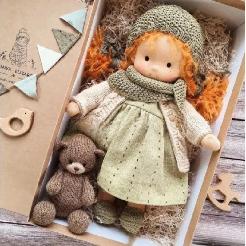 Plush Doll | Handcrafted Soft Cotton Toy for Imaginative Play 36