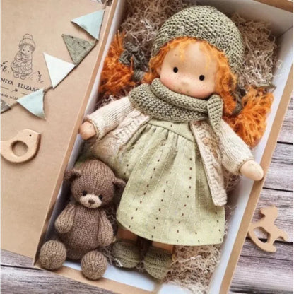 Plush Doll | Handcrafted Soft Cotton Toy for Imaginative Play 36