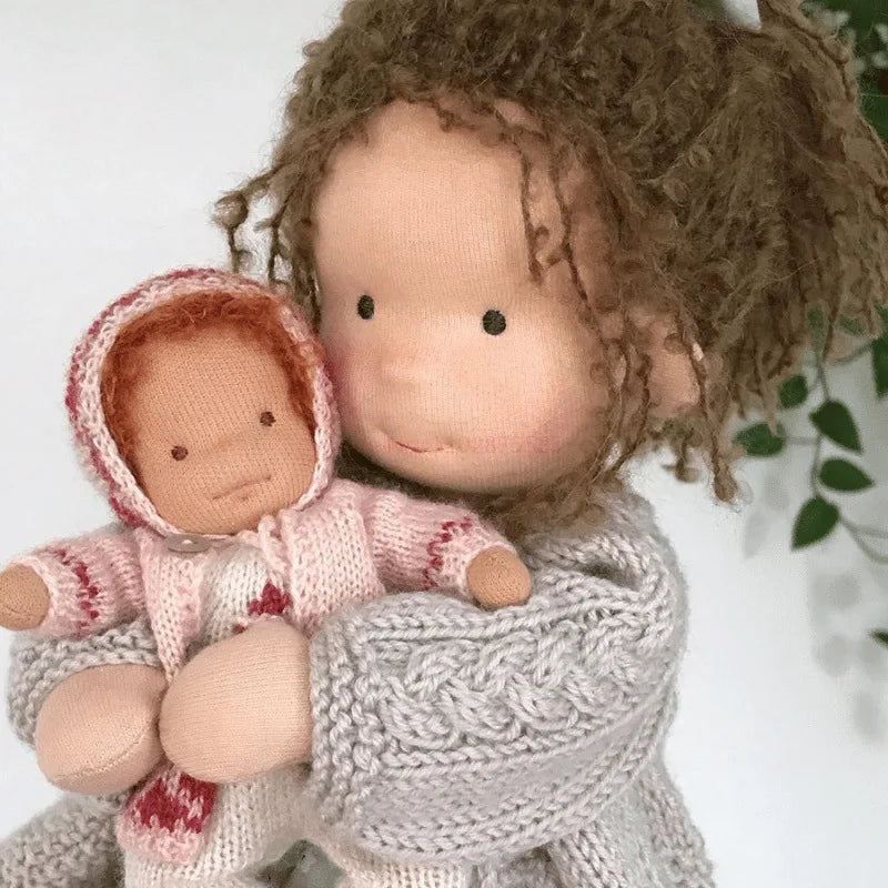 Plush Doll | Handcrafted Soft Cotton Toy for Imaginative Play 6