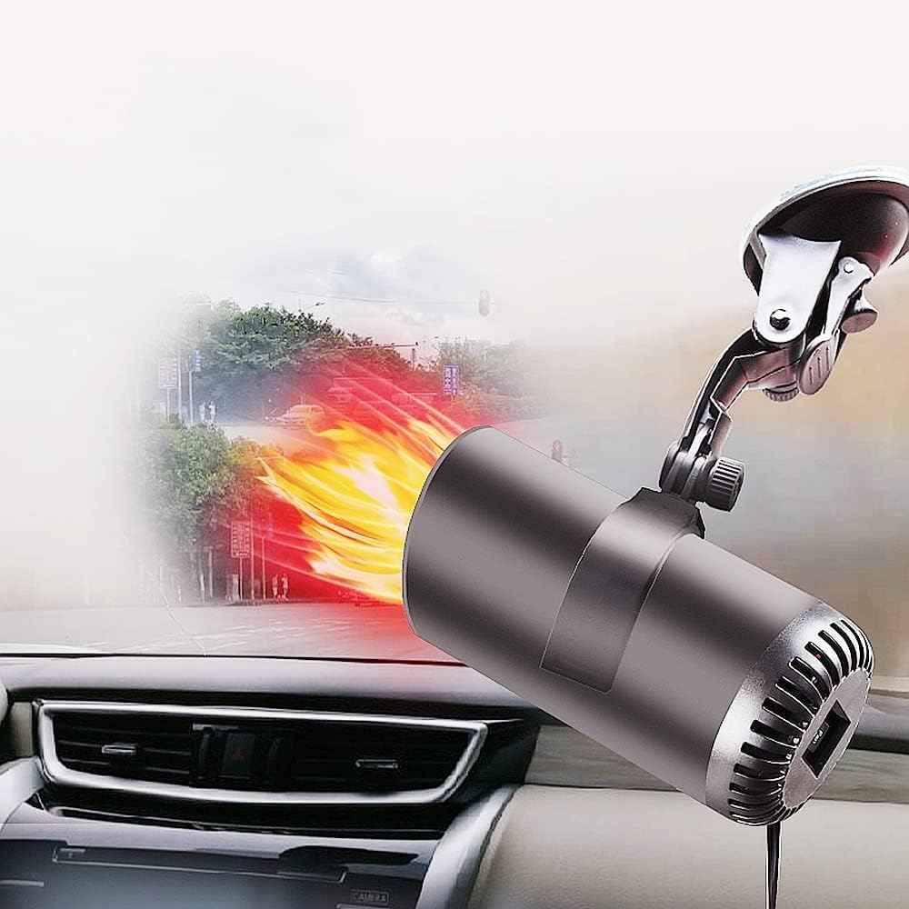 Portable Car Heater | 12V Quick Windshield Defroster with Adjustable Mount 1
