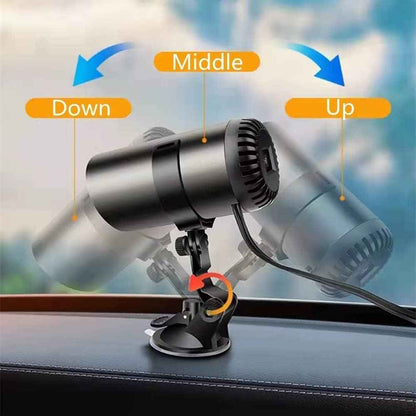 Portable Car Heater | 12V Quick Windshield Defroster with Adjustable Mount 2