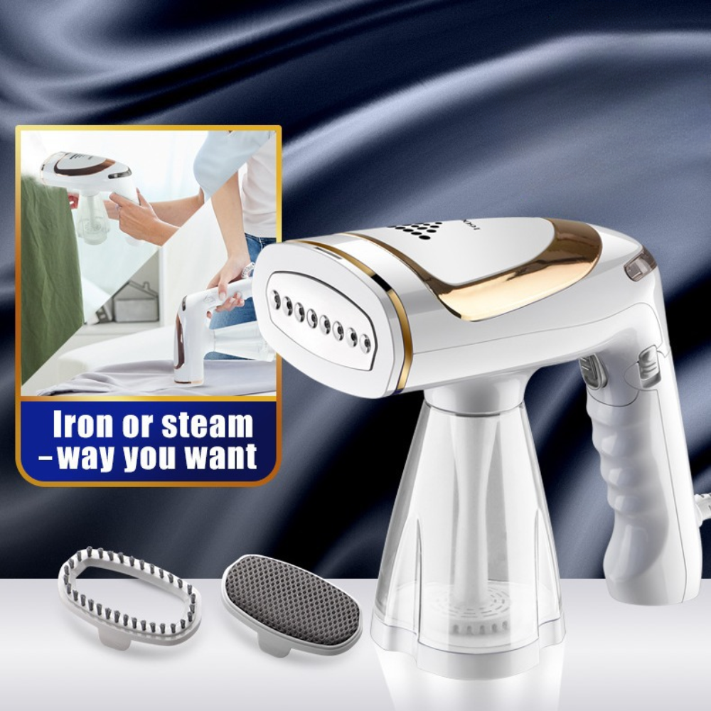 Portable Clothes Steamer | Fast Heat-Up, 2-in-1 Steam and Suction 1