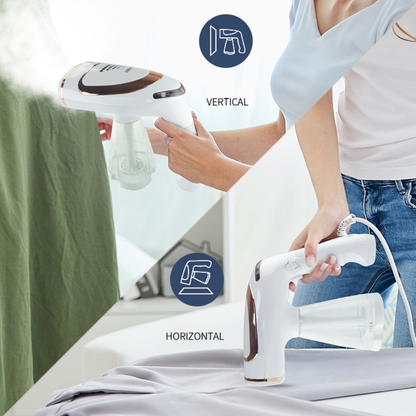 Portable Clothes Steamer | Fast Heat-Up, 2-in-1 Steam and Suction 2